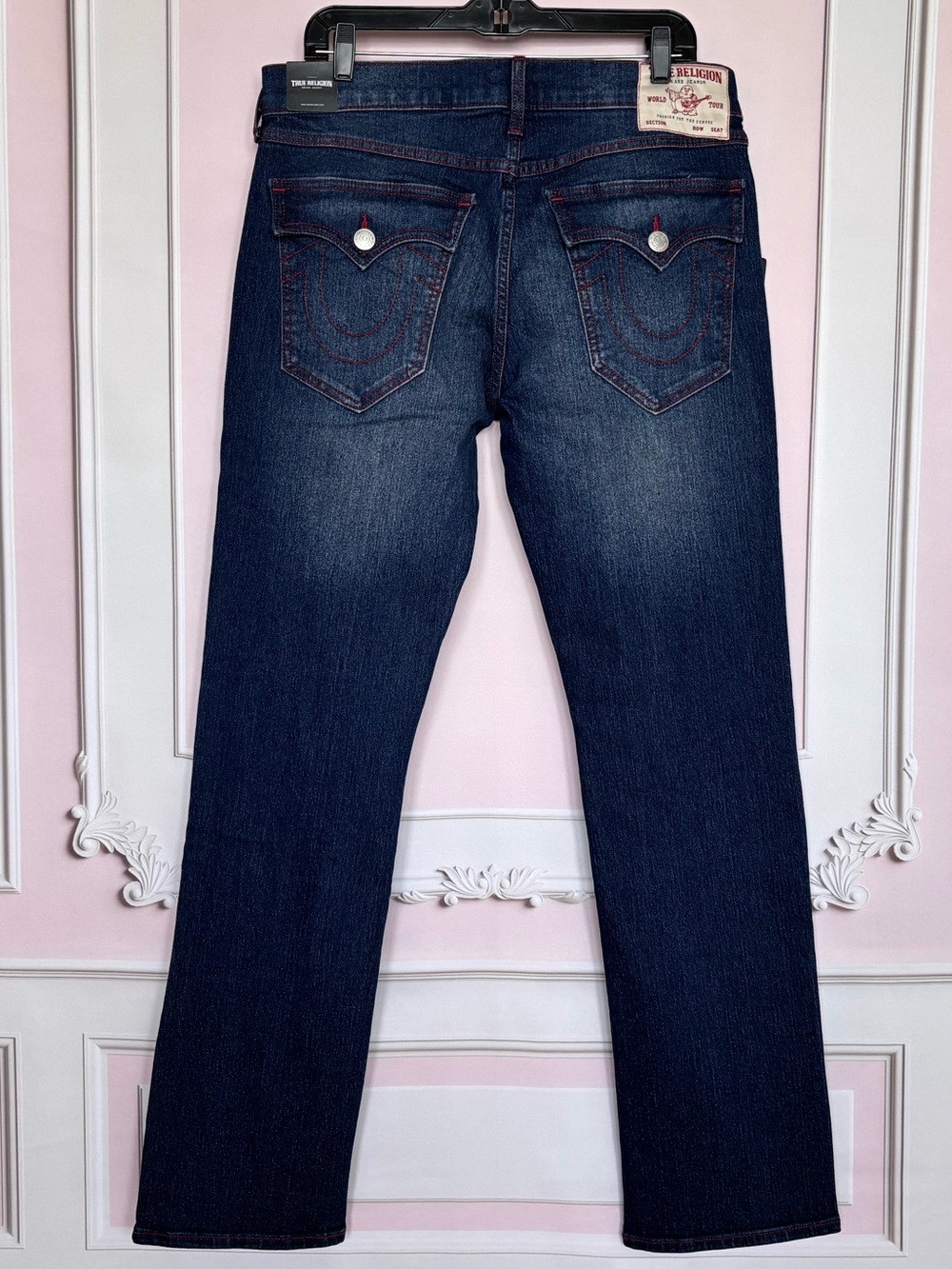 TRUE RELIGION Halle High Rise Skinny Flap Pockets Jeans--NWT--30 - Picture 3 of 16